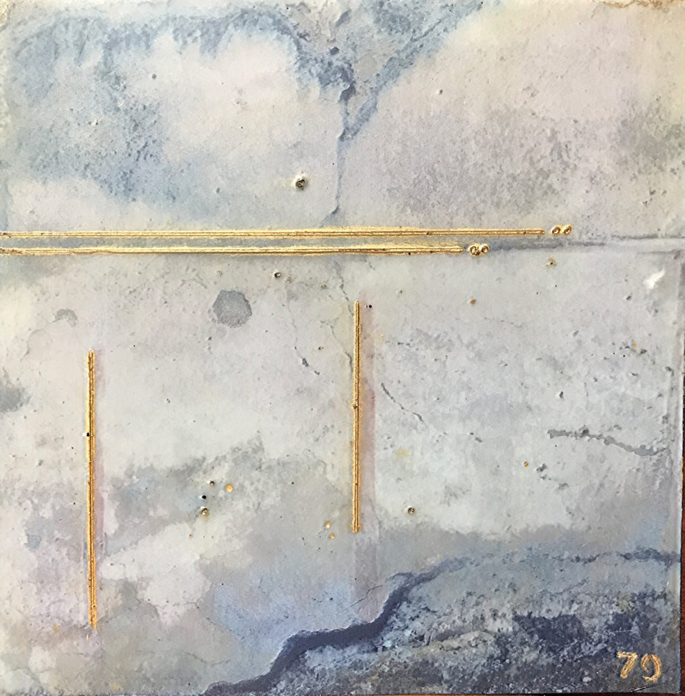 Pompeii II - Photo Encaustic Art